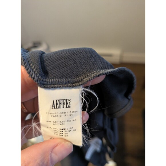 Moschino Jeans Women Tank Top Dark Gray Size 8 - Picture 5 of 6